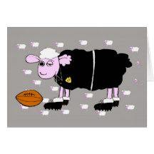 Rugby Sheep Cards