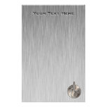Rugged Acoustic Guitar Stationery Design