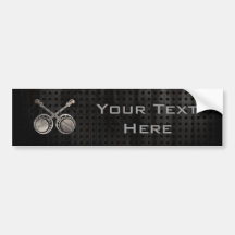 Rugged Duelling Banjos Bumper Stickers