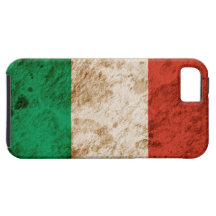 Rugged Italian Flag iPhone 5 Cover