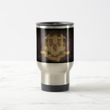 Rugged Wood Connecticut Flag Mug