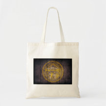 Rugged Wood Nebraska Flag Bags