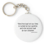 Ruined Life quote Key Chains