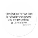 Ruined Life quote stickers