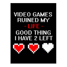 Ruined My Life, Style 2 Post Card