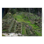 Ruins at Machu Picchu Greeting Card