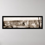 Ruins in Chelsea Mass Photo 1908 Poster