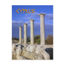 Ruins on Cyprus Post Card
