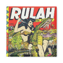 Rulah-Vintage Comic Book Magnet