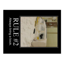 Rule #2 Motivational Postcard