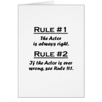 Rule Actor Card