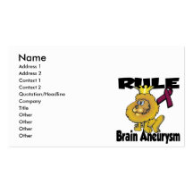 Rule Brain Aneurysm Business Card Templates