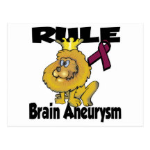 Rule Brain Aneurysm Postcard