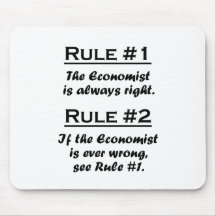 Rule Economist Mouse Pads