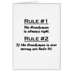 Rule Handyman cards