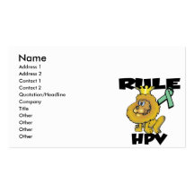 Rule HPV Business Card Templates
