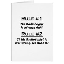 Rule Radiologist Greeting Card