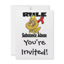 Rule Substance Abuse Personalized Invites