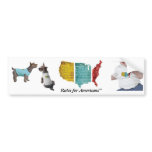 "Rules for Americans" USA Logo Bumper Stickers bumper stickers