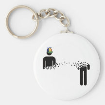 Rules of Teleportation Keychain