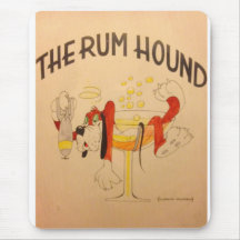 Rum Hound Mouse Pad