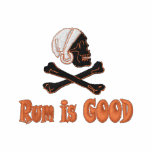 Rum is GOOD embroidered shirts