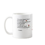 Rumi Heart Quote Mug
