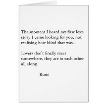 Rumi Poetry Cards