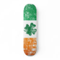 Rummaged Irish Flag skateboards