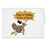 Run Away Turkey Thanksgiving shirt Card