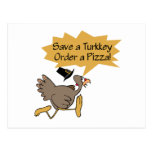 Run Away Turkey Thanksgiving shirt Post Card