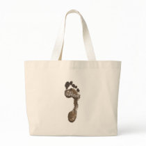 Run Barefoot Tote Bag