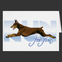 Run For Fun, Red Doberman cards
