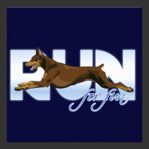 Run For Fun, Red Doberman invitations