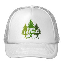 Run Forest, Protect the Earth Day Mesh Hats