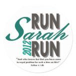 Run Sarah Run stickers