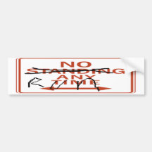 Run Zombies Are Coming Bumper Sticker