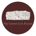 Rune DR 81 Round Sticker