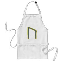 rune Uruz Futhark Schürze