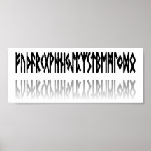 Runes Reflected - Poster