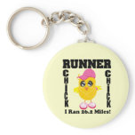 Runner Chick I Ran 26.2 Miles! Key Chain