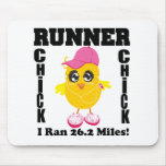 Runner Chick I Ran 26.2 Miles! mousepads