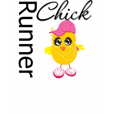Runner Chick T Shirt