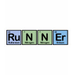 Runner made of Elements t-shirts