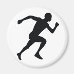 Runner Refrigerator Magnet