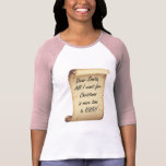 RunnerChick Dear Santa T-shirts