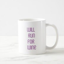 RunnerChick Wine Coffee Mug