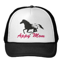 Running Appaloosa Appy Mum Hat