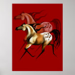 Running Appy Shadowed Poster posters