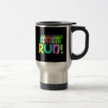 running coffee mug